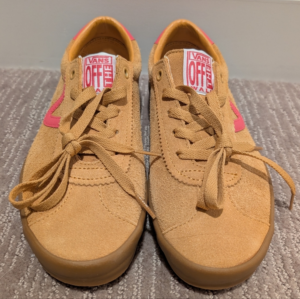 Yellow and Pink Vans (M7/W8.5) NWOT - Picture 2 of 7